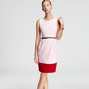 Kate Spade Sheath Mini Dress in Pink and Red